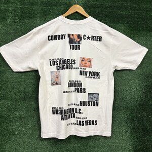 Beyonce Cowboy Carter Rodeo Chitlin Circuit Tour T-shirt size Large